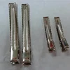 100 PCS Silver Flat Top Hair Clip with Teeth for Arts & Crafts Projects