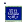Lcd Display STN Screen Segment 9 Digit Lcd Module Optoelectronics Display Panel with Pins Connector for Instrument