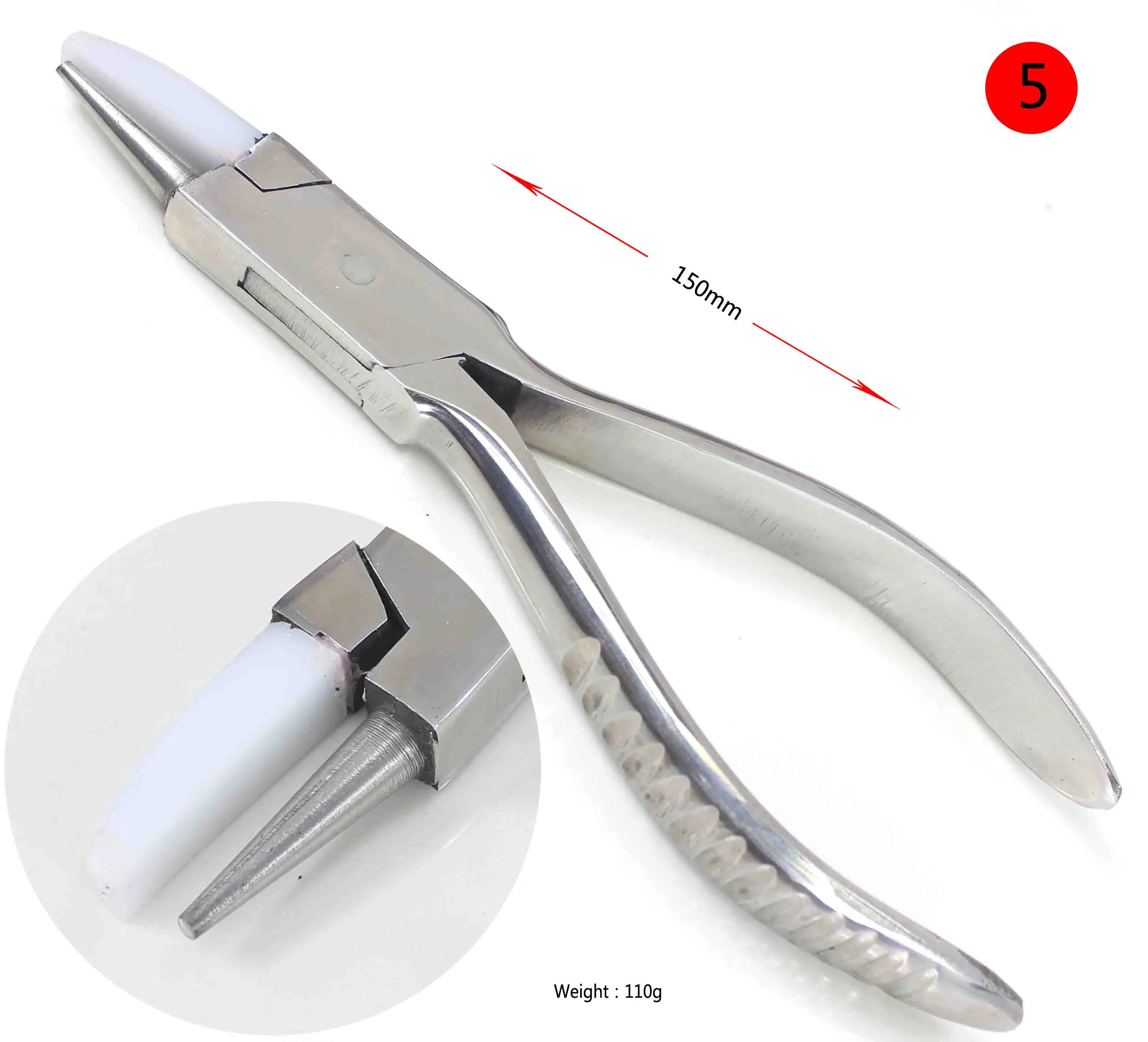 Stainless Steel Pliers Professional Stainless Steel Prevent Injury Flat