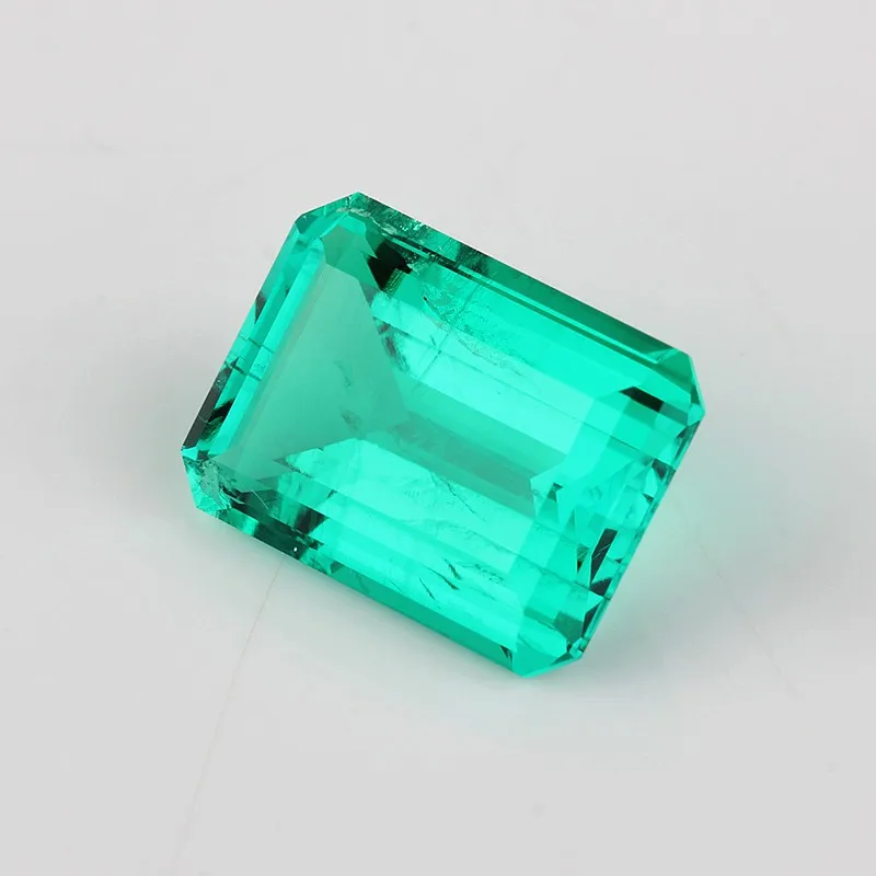 

9 carat emerald colombia 9 carrat emerald loose lab grown emerald Lab grown gemstones, Green