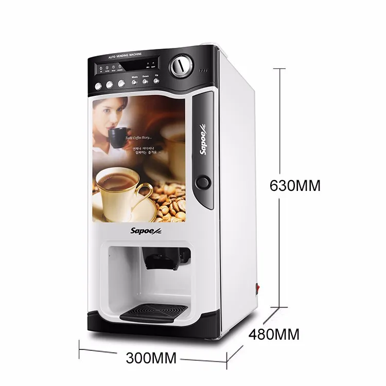 Korea Automatic Coin And Dropcup System Coffee Vending Machine Buy