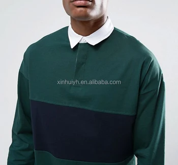 oversized polo long sleeve