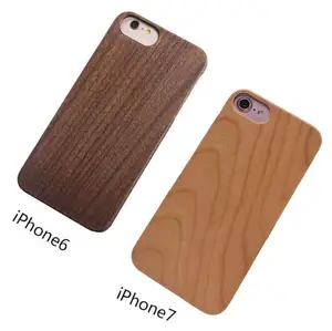 hot sale popular custom design mobile phone accessories bamboo wood phone case for 6/6plus/7/7plus/X mobile phone