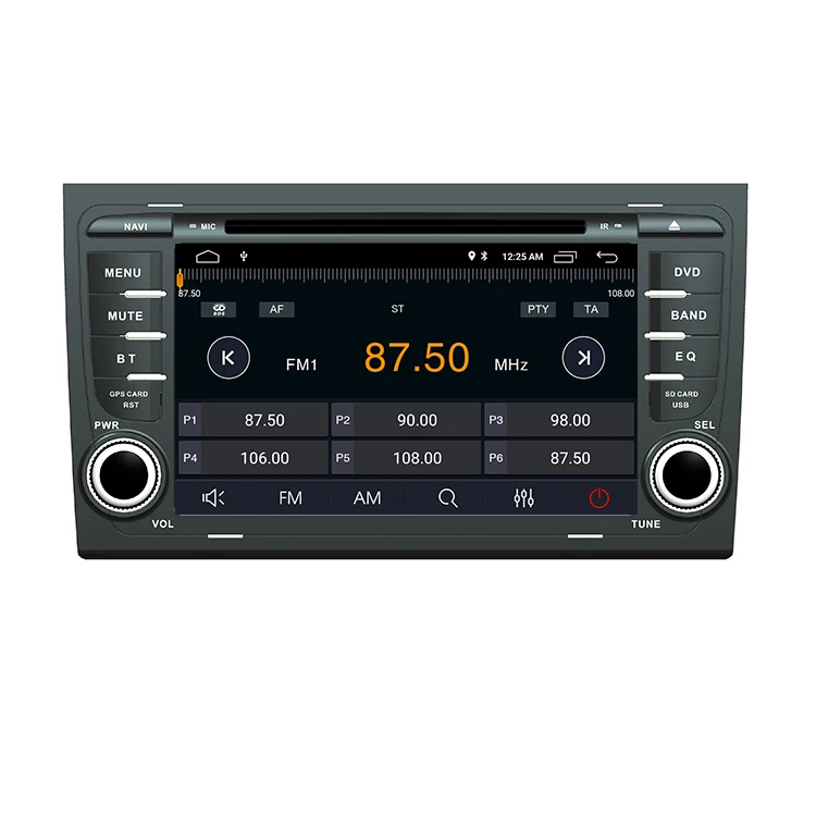 ZYCGOTEC Android 12 Car Radio Player For Audi A4 B8 S4 RS4 8E 8F B9 B7 B6 2din GPS Navigation DVD Stereo
