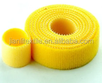 
Self-gripping micro cable ties roll double-side hook and loop tape 