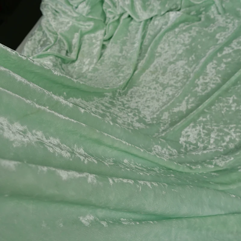 
manufacturer plain furniture dubai luxury polyester durable crushed velvet upholstery fabric 