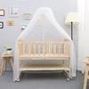 2019 best OEM ODM newborn baby cot with hanging mosquito net 0-6 0-12 months 100 110 120 cm size on sale