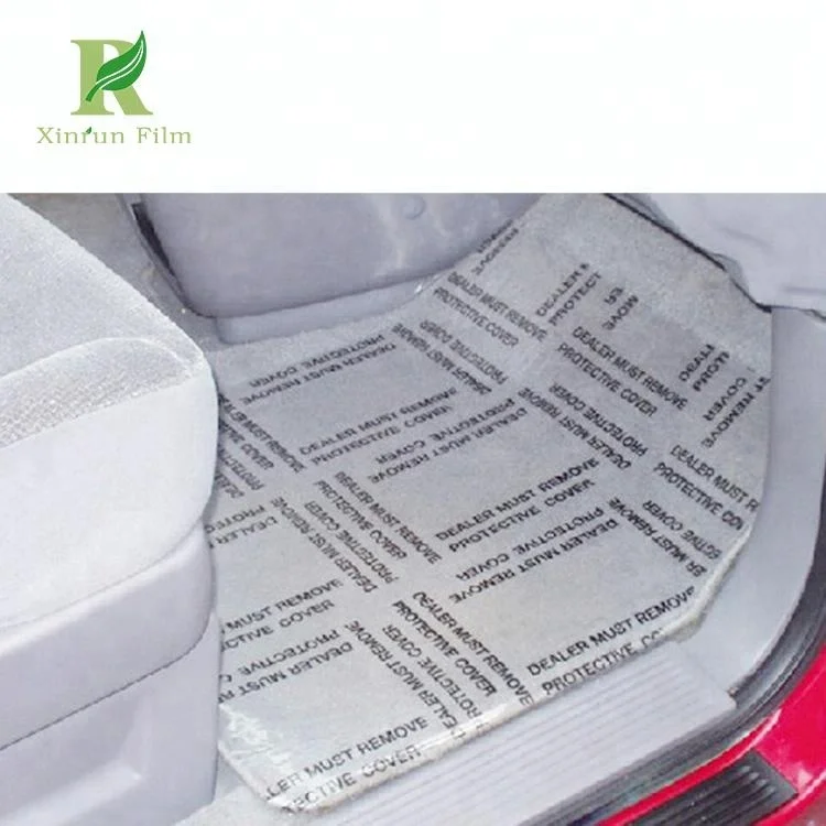 Pe Temporary Adhesive Automotive Car Carpet Protective Film Buy Car