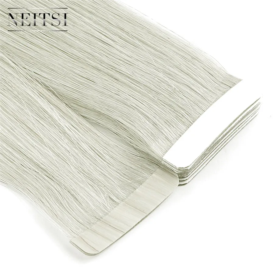 

Neitsi 100% Tape in Human Hair Weft Tape For Hair Extension#