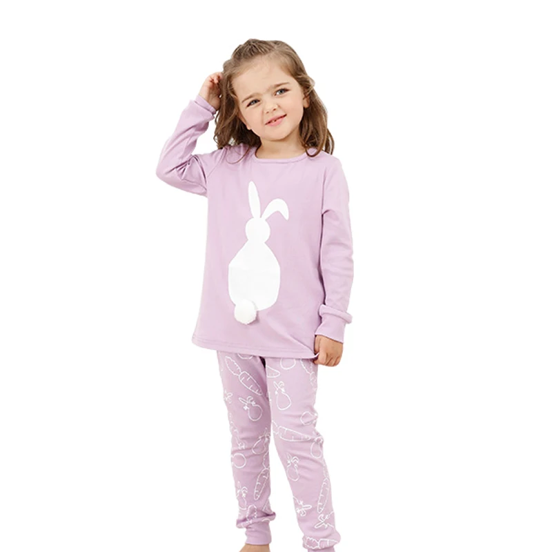 

Guangzhou Rabbit With Pompom Tail Children Animal Pyjamas Cotton