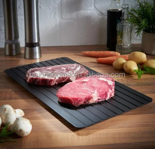 

Kitchen Spread Board with DefrostFunction defrosting tray without electricity Meat or Frozen Food Thawing Tray Kitchen, Customized