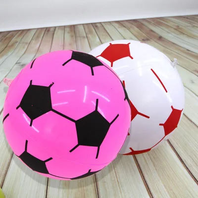 Unionpromo eco-friendly PVC high quality wholesale inflatable football custom beach ball