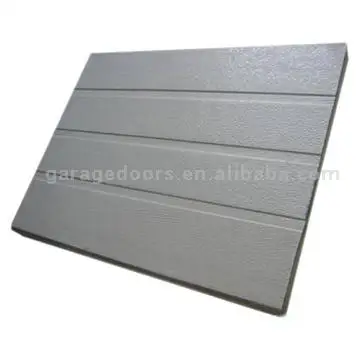 Horizontal Ribbed Strip Garage Door Panel Heat Insulation Sectional Buy Panel Door Panel Garage Door Panel Product On Alibaba Com