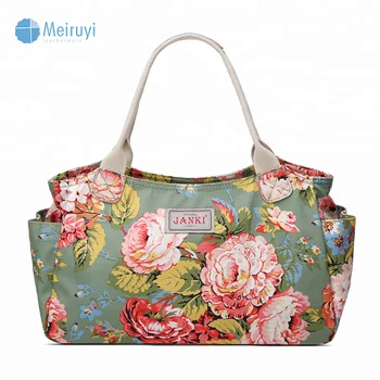China Supplier Trendy Oilcloth Custom Printed Logo Brand Design Bag Handbags Factory ...