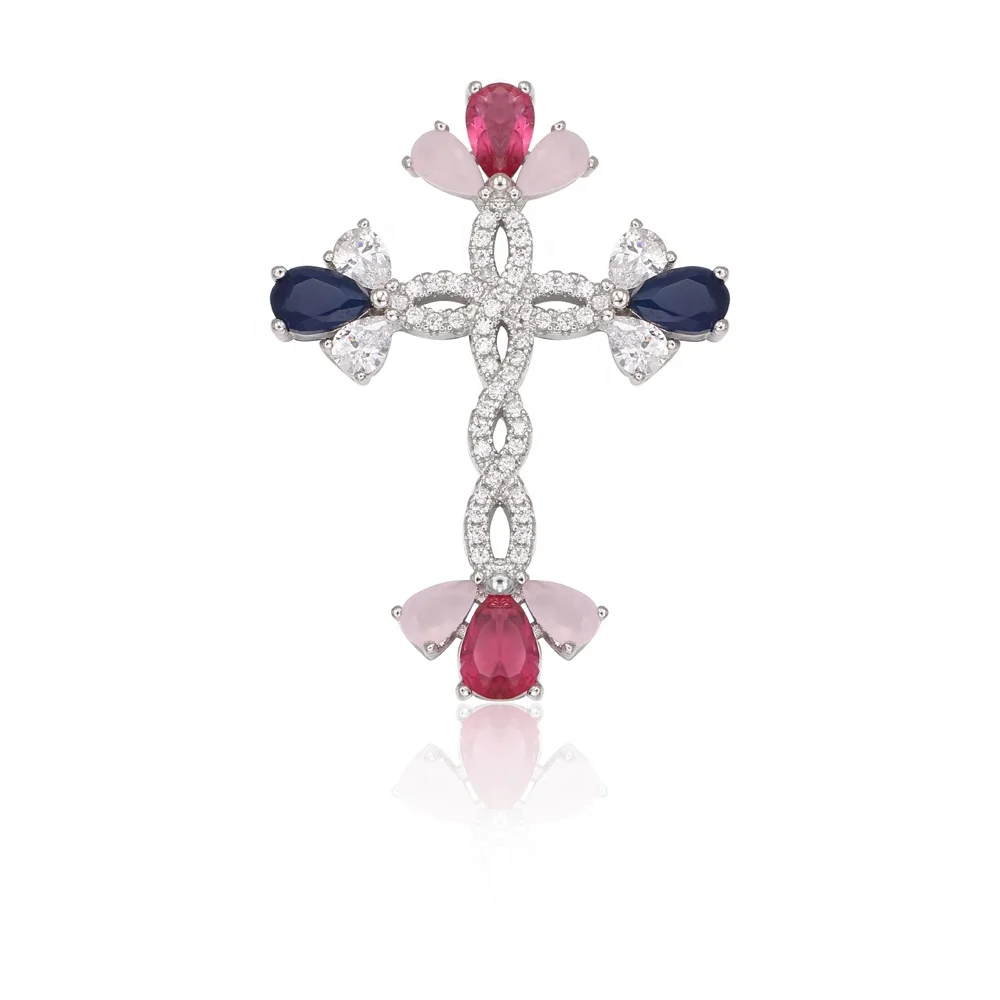 

Vanever Jewelry Necklaces Pendants White Gold Buddha Pendant Dubai Diamond for Women