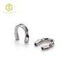 Jewelry Making Findings Stainless Steel Safety String End Cap Clasp