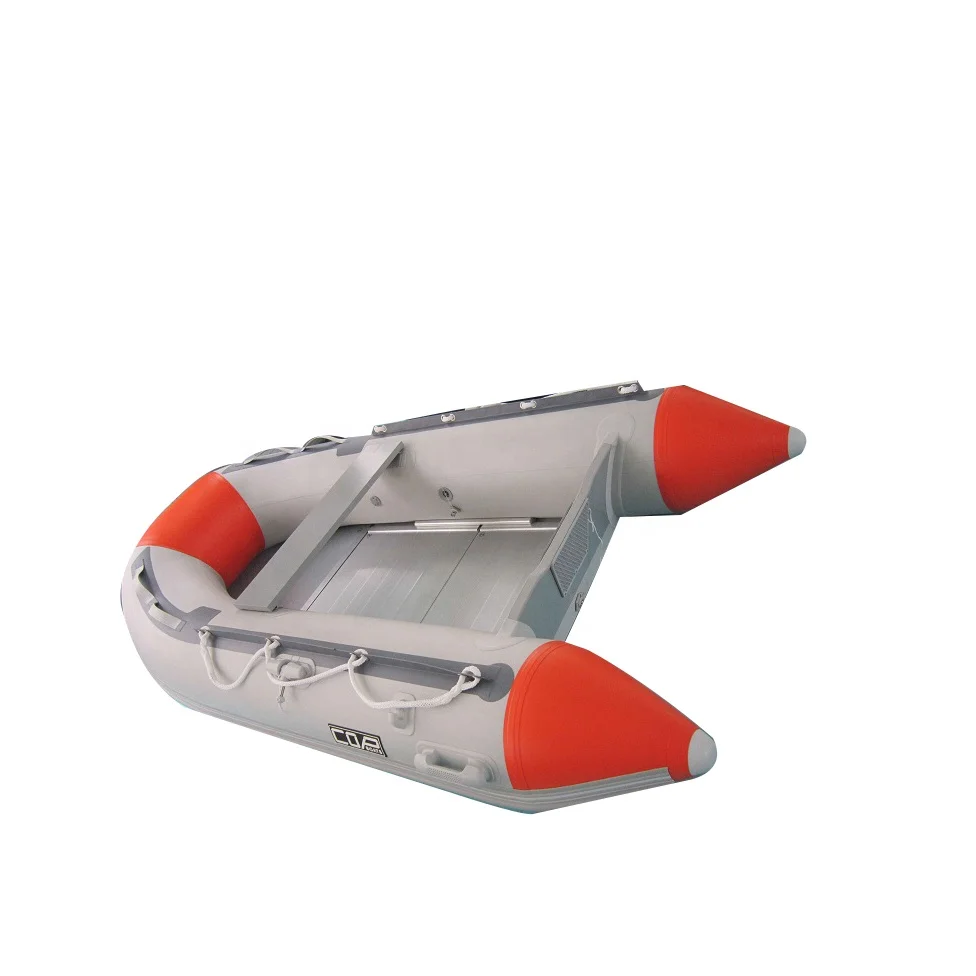 CAIXIN CUSTOM 0.9mm pvc tarpaulin with Aluminum Floor Inflatable Boat raft boat