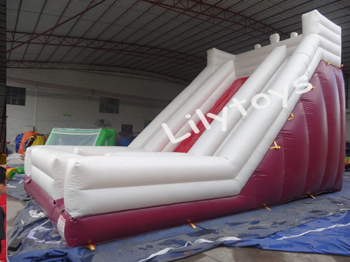
Lilytoys hot sel lPVC type kids inflatable big slide , high slide inflatable 