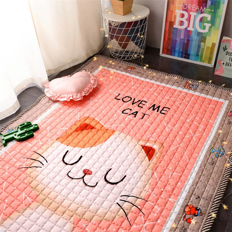 animal cartoon soft game foam baby playing activity mat