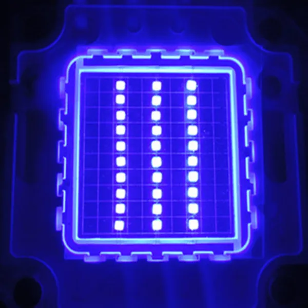 high power Royal blue color 450nm 455nm 460nm 465nm 470nm 30w cob led epistar chip