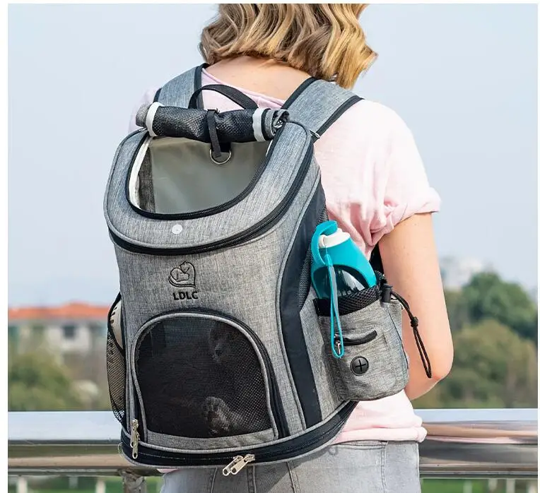 Free Sample Airline Approved Pet Rucksack Dog Travel Carrier Backpack