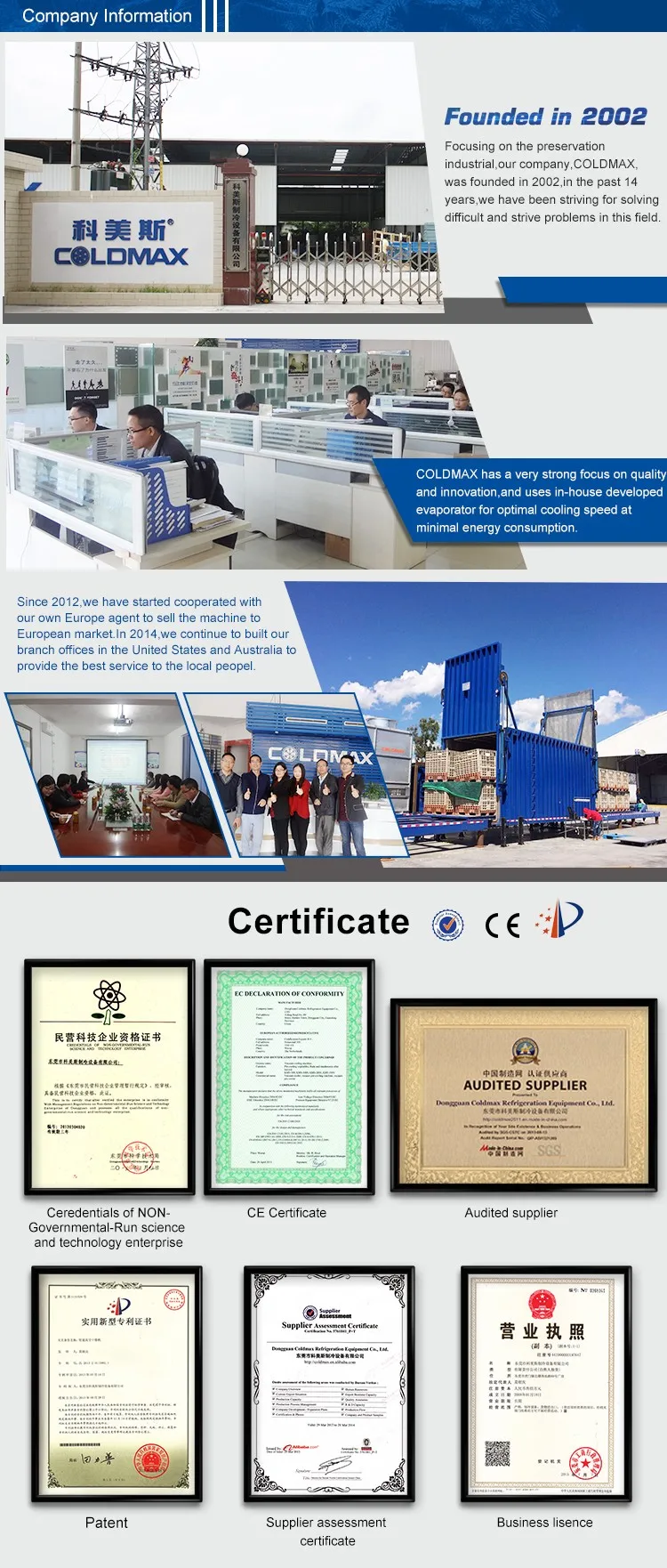 iceberg Rapid cooling equipment