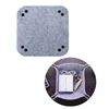 Felt Storage Box Multifunction Foldable Coaster Mouse Pad Portable Basket