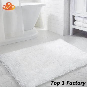 Top Quality Washable Shaggy Fluffy Bath Floor Rug And Carpet