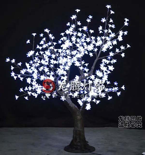 
wholesale low voltage outdoor manufacturers china artificial white led blossom tree 