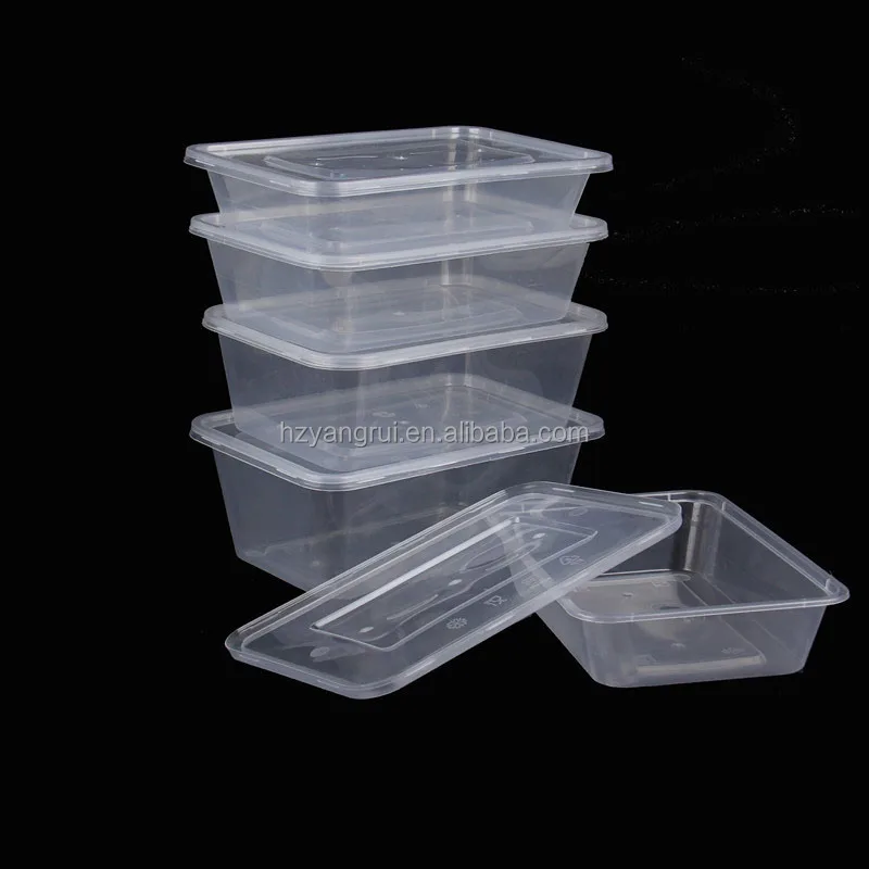 Plastic Microwave Safe Disposable Takeaway Food Container Disposable Takeaway Food Container
