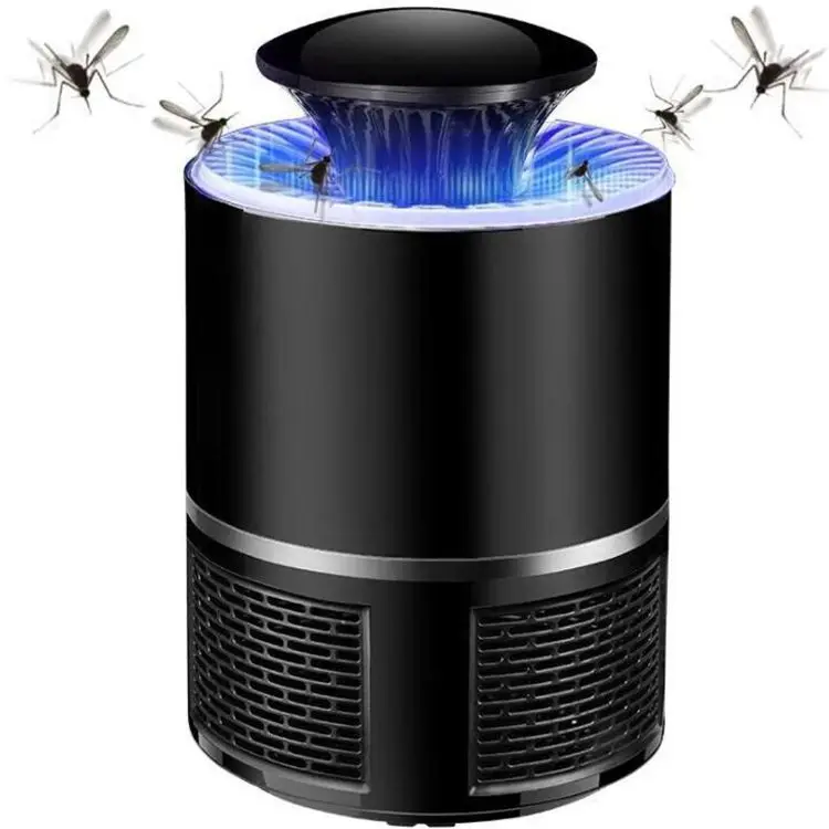 

Anti mosquito led USB electric mosquito killer lamp UV night light anti fly mosquito zapper muggen killer insect trap for Living, White;black
