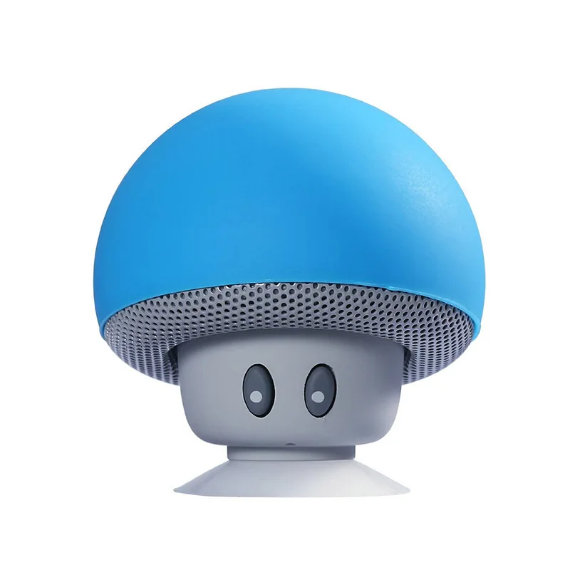 

Factory cheap cute mini speaker mushroom speaker blueteeth speaker wireless with suction cup