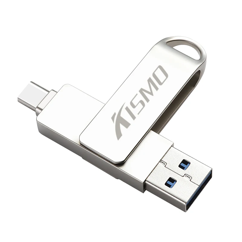 

Kismo USB3.0 USB Flash Drive OTG U Disk Type-C Pen Drive For Huawei P10 P20 Mate 9 10 XiaoMi Mi6 Mi8 5X