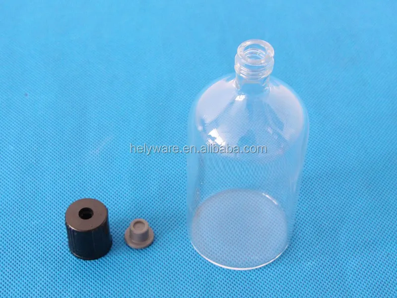 15ml1000ml Lab Use Glass Anaerobic Culture Bottle With Butyl Rubber