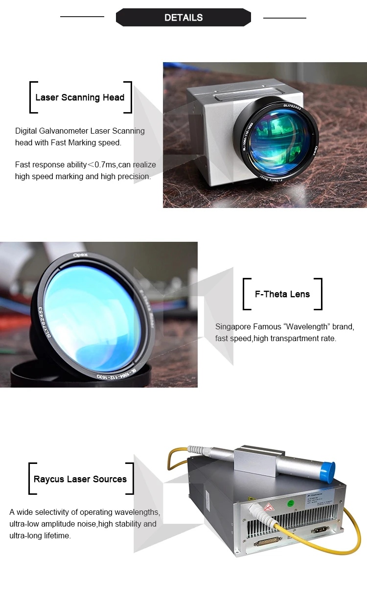3 years warranty time fiber circuit board laser marking machine 20w price
