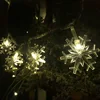 Battery led pixel light string twinkling full color christmas tree snowflake lights