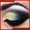 Maxshing best pearl effect popular eye shadow powder holder case for sale color eye shadow