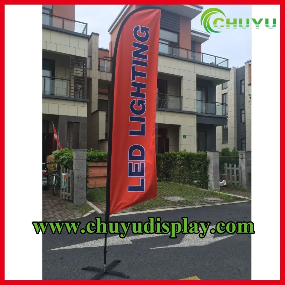 Feather Flags Advertising Banner Printing Blade Wind Flag Banner