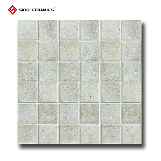 Aaa Grade Professional And Luxury Grey Select Ceramic Mosaic Wall