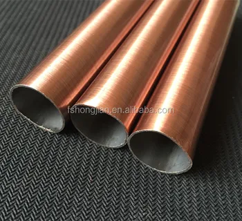 J001 9ac Lenght 4 Meter Ac Color Flat Curtain Poles For Curtain