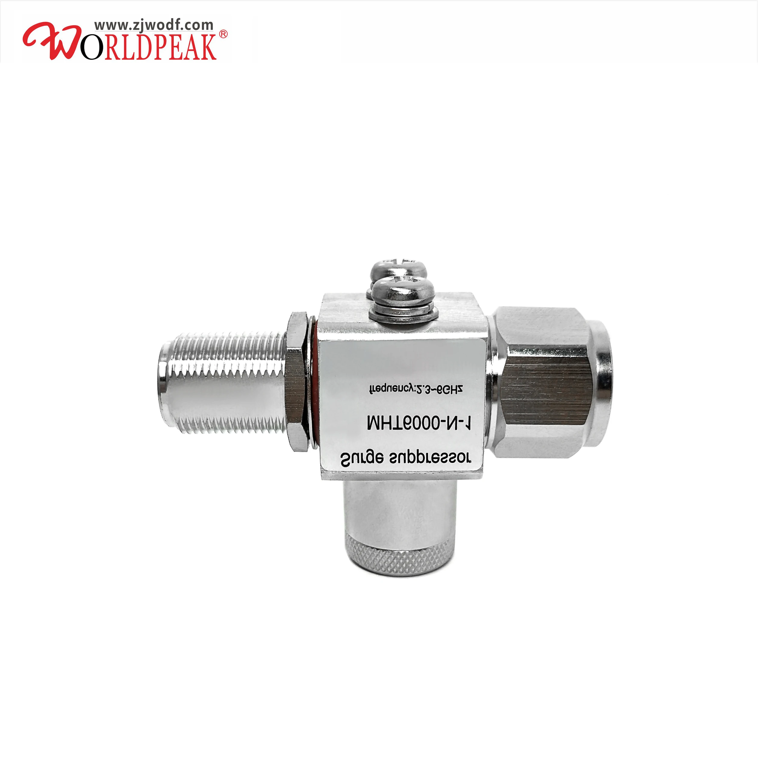 Gas Tube Discharge Lightning Arrester N Male To Female Bulkhead Coaxial