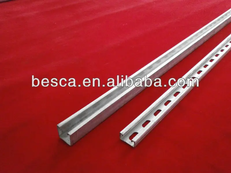 Galvanized Sheet Metal Channel / C Channel Steel Dimensions Buy