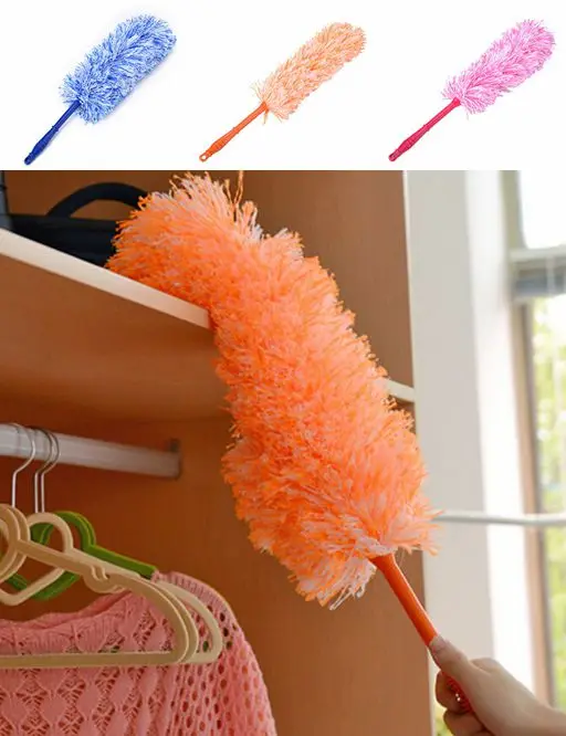 Dust Static Feather Duster To Clean The Dust Wiper Long Design