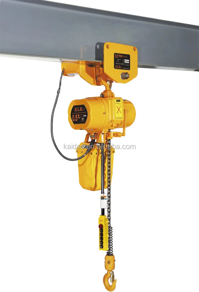 China Supplier Electric Hoist 5t Chain Lifting Used For Mono Gantry ...