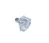 extra heavy duty weight cabinet board bracket style transparent color Shelf Support glass support 11x15mm