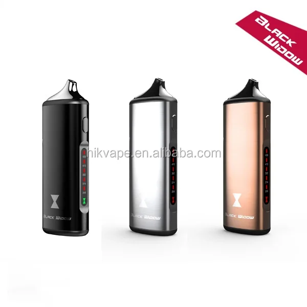 
2019 Best seller original Black Widow ,black dry herb vaporizer 3 in 1 wax Vape pen with ceramic heating system 