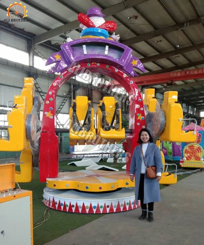 Children Indoor Fun Clown Rides Games Machines Happy Circus Ride ...
