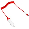 Colorful 12V Car Charger DC Power Socket Plug-in Adapter Micro USB Compatible Cable OEM