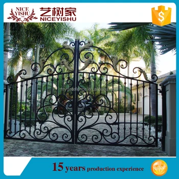 Top 10 Best Seller Simple Decorative Swing Sliding Steel Gates