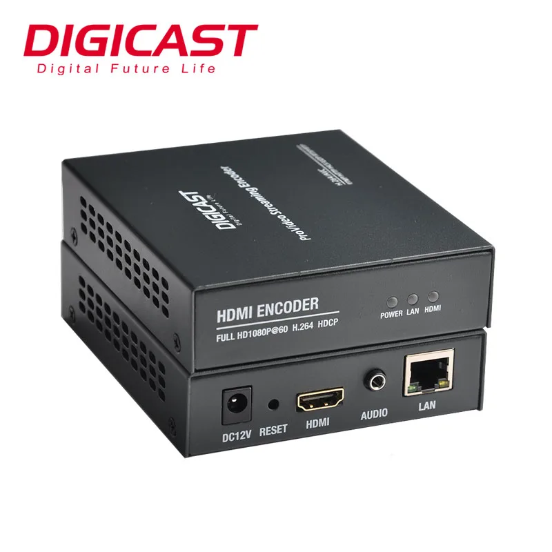 

DIGICAST NEW 1080P H.264 HD MI SDI MINI ONE Channel live IPTV Encoder for Youtube Facebook Ustrean